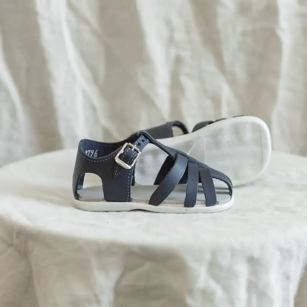 Comfortable Daily Footwear Ombre Fade Addie Sandal - Navy