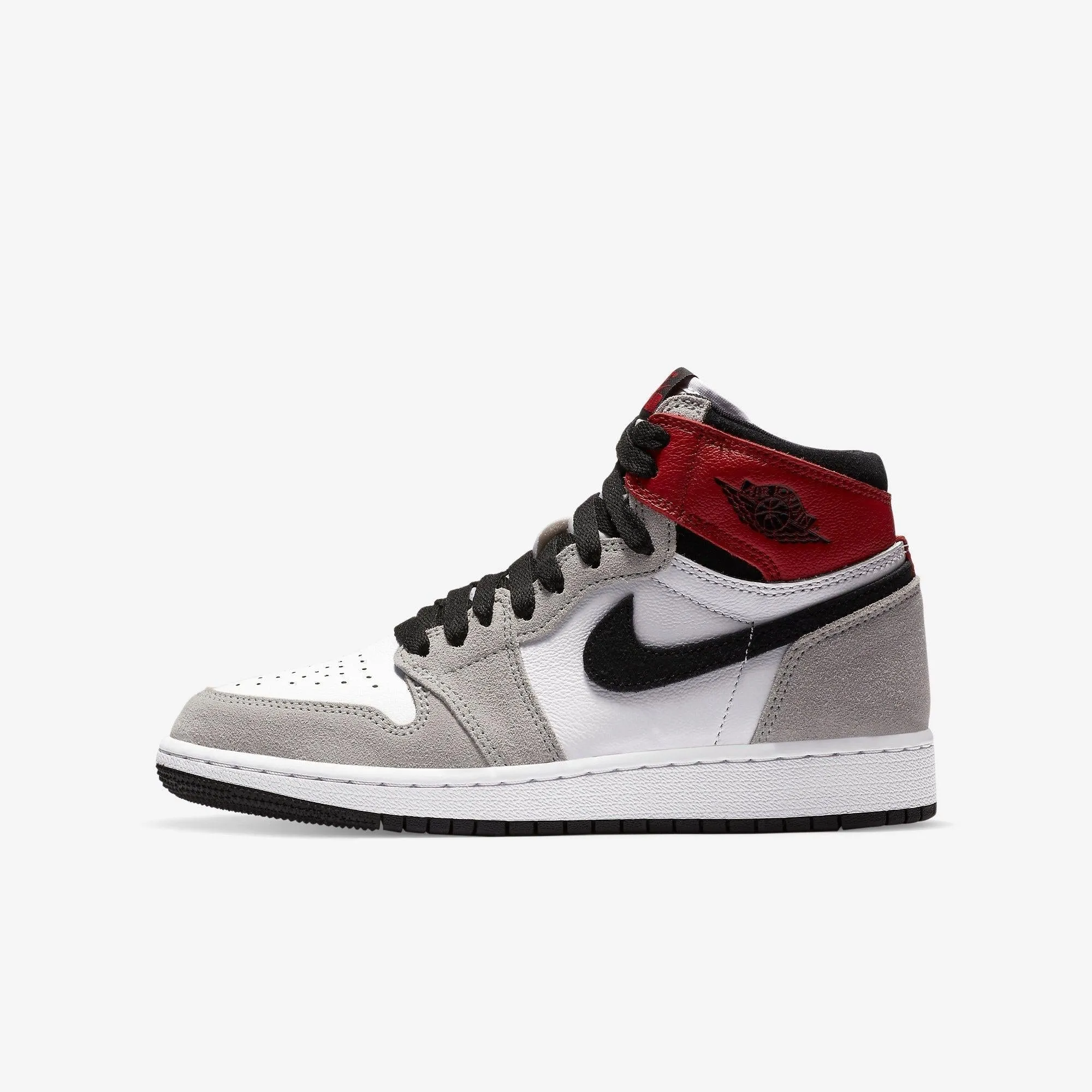 (GS) Air Jordan 1 Retro High OG 'Light Smoke Grey' (2020) 575441-126 Impact Reduction Technology Long Use