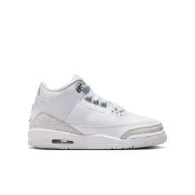 Air Jordan 3 Retro GS White/metallic Silver-white DM0967-111 Storm Guard