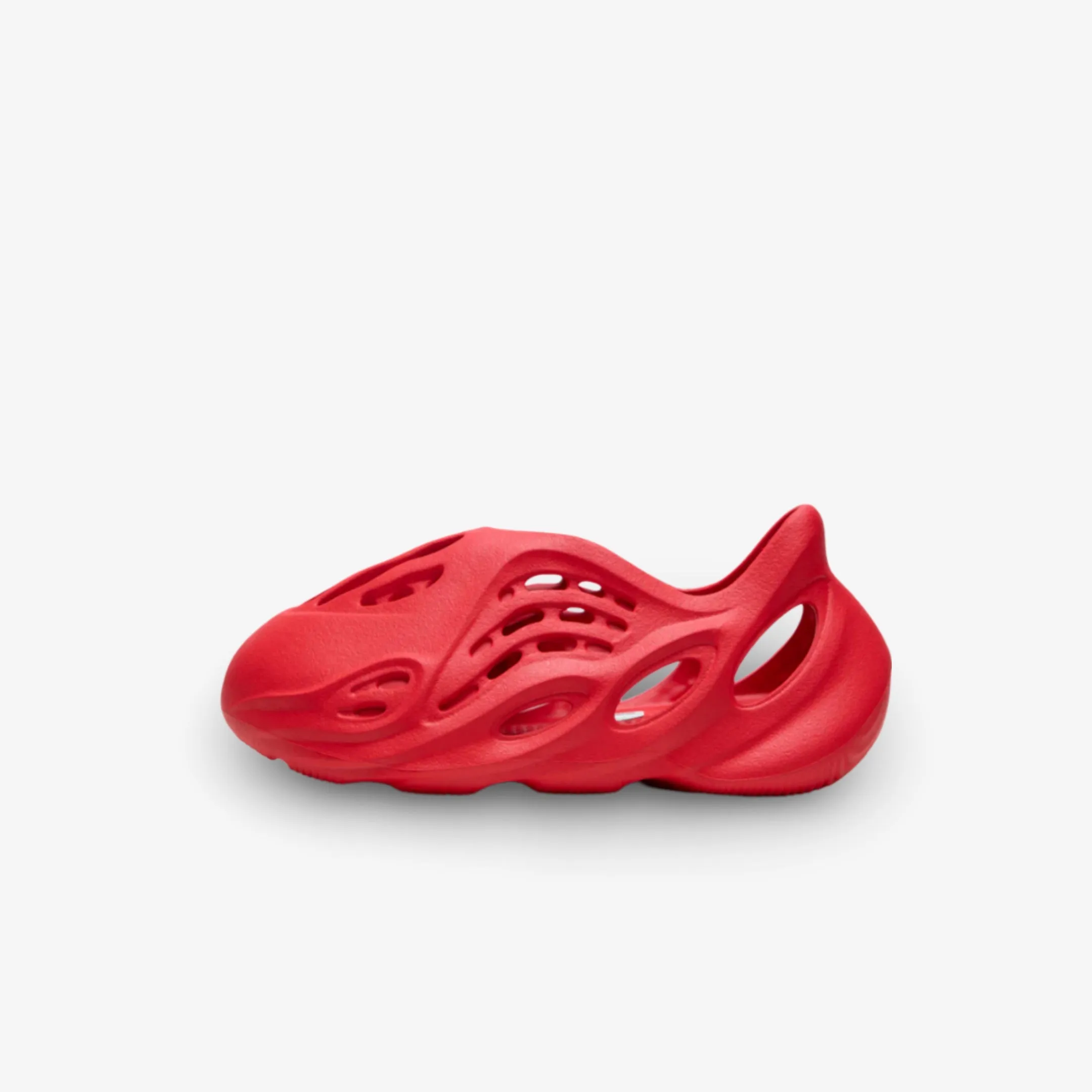 Award - winning leather - upper shoes (Kids) adidas Yeezy Foam Runner 'Red Vermilion' (2021) GX1136
