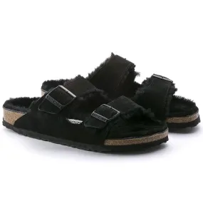 Arizona | Shear | Suede | Black Open Toe