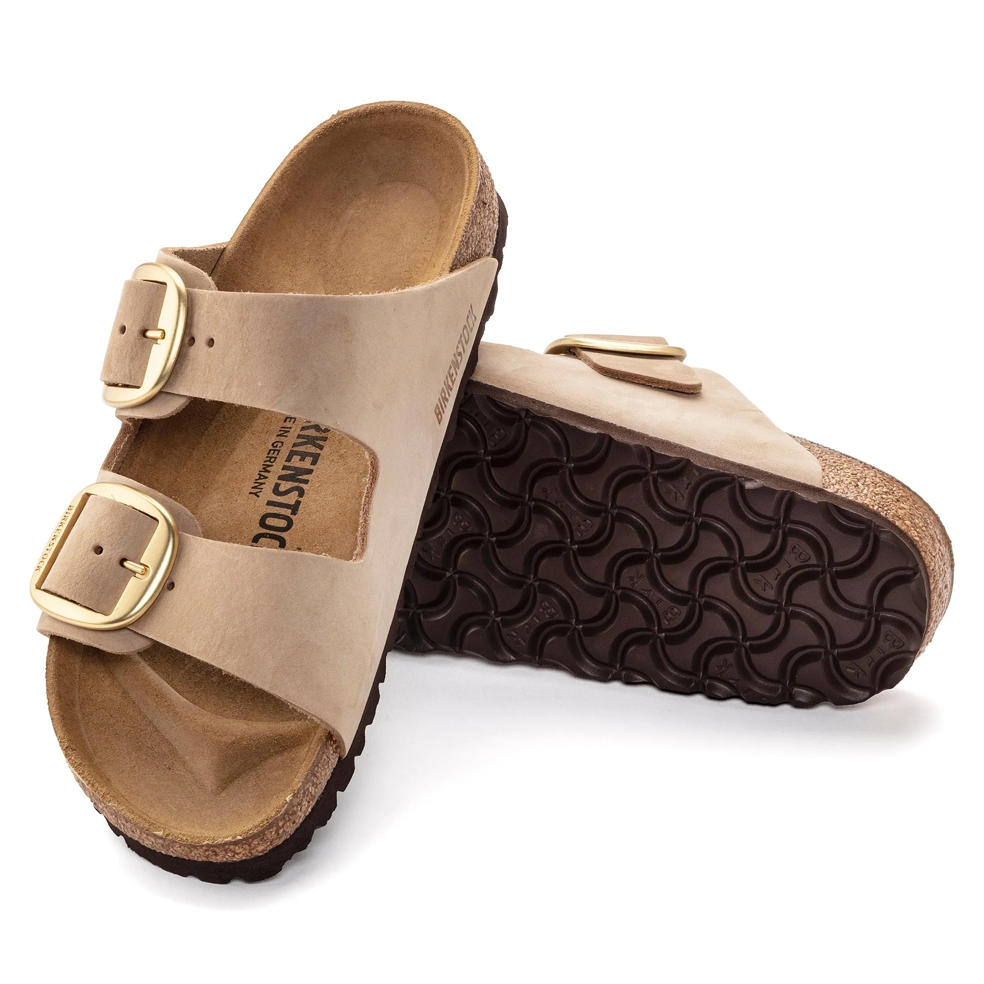 Arizona Big Buckle | Nubuck | Sandcastle Smart Layers Evening Style