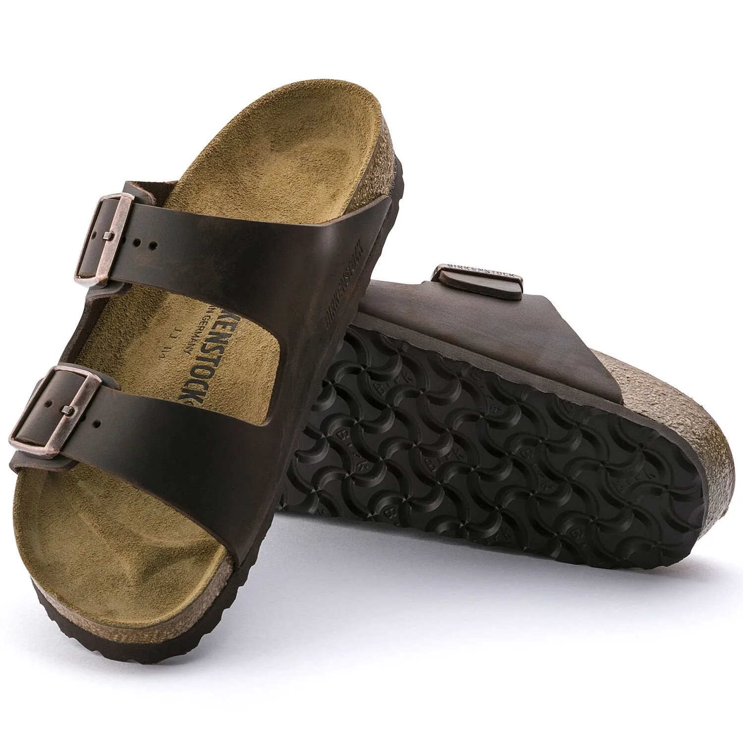 Arizona | Oiled Leather | Habana Brown Versatile Comfort Sandals