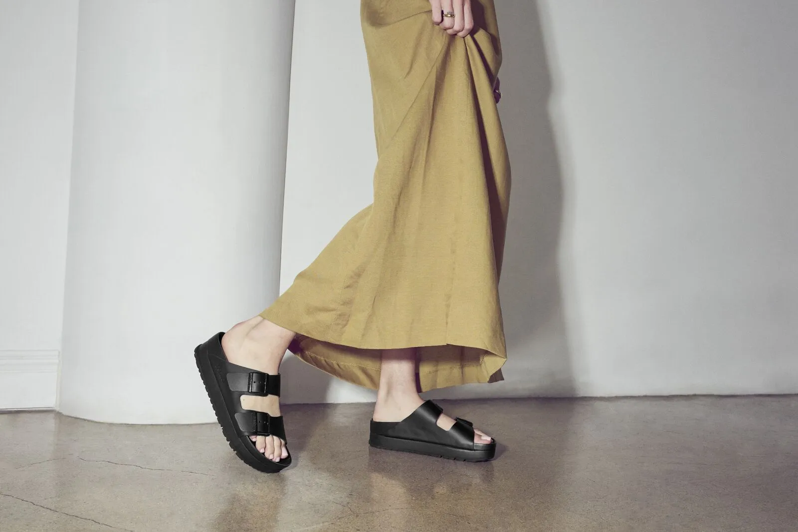 Arizona Platform | Vegan | Birko-Flor | Black Everyday Smart Cold Proof Style