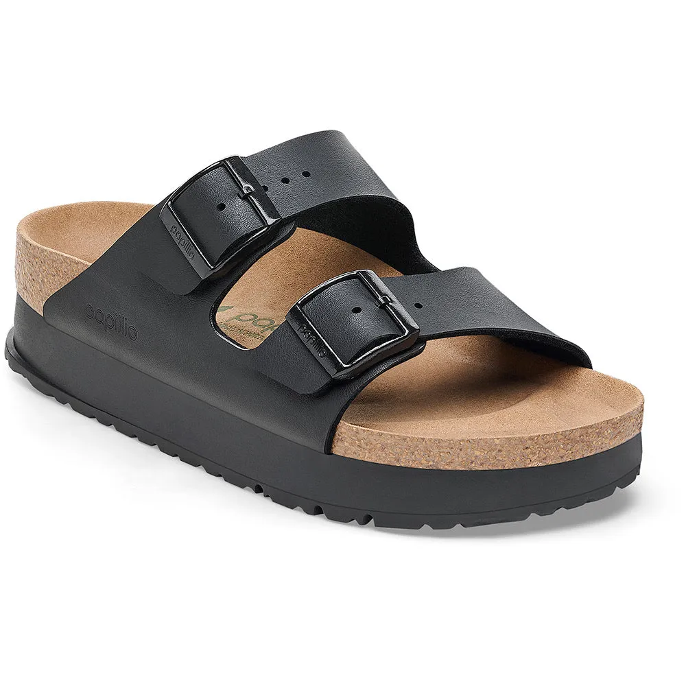 City Footwear Breathable Comfort Slides Arizona Platform Vegan Narrow
