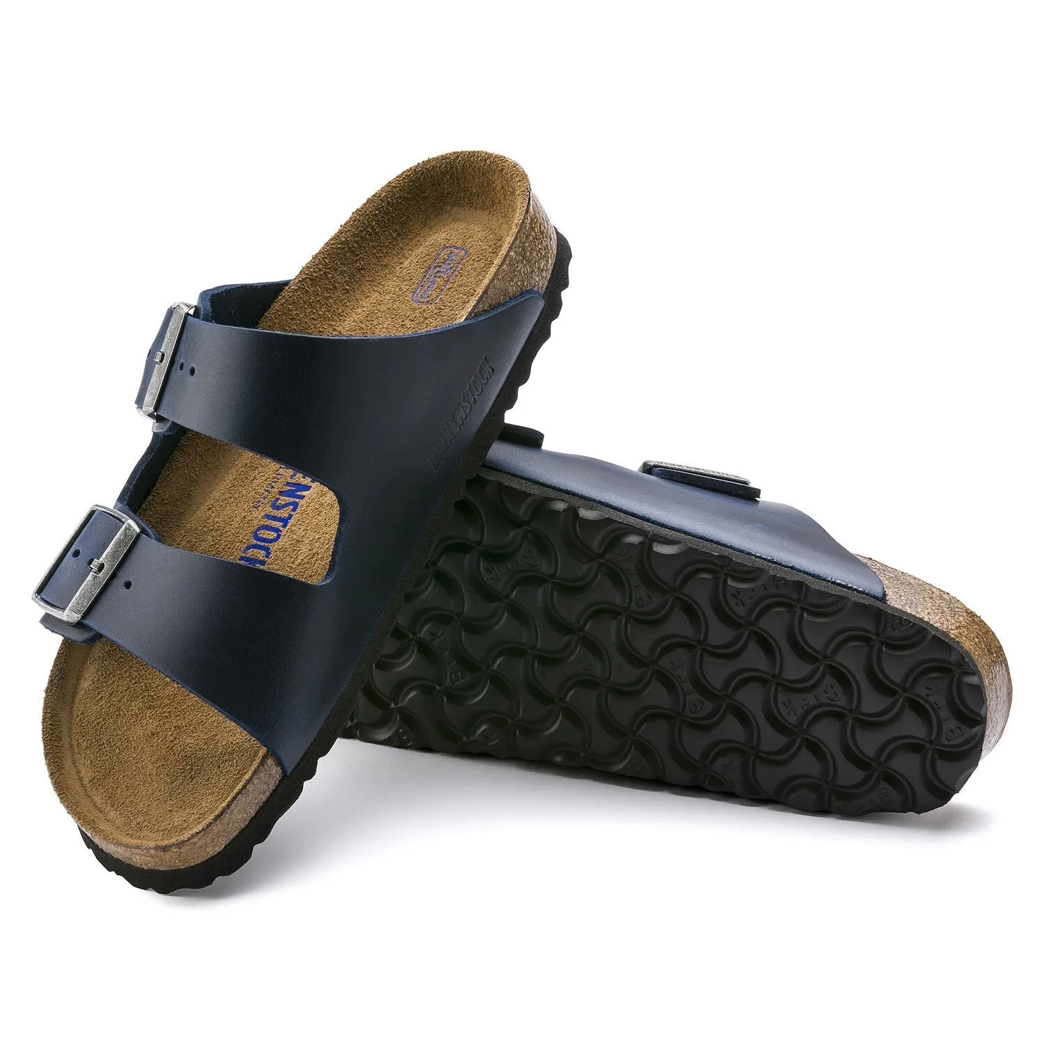 Arizona | Soft Footbed | Oiled Leather | Blue Night Mood Chilly Chic