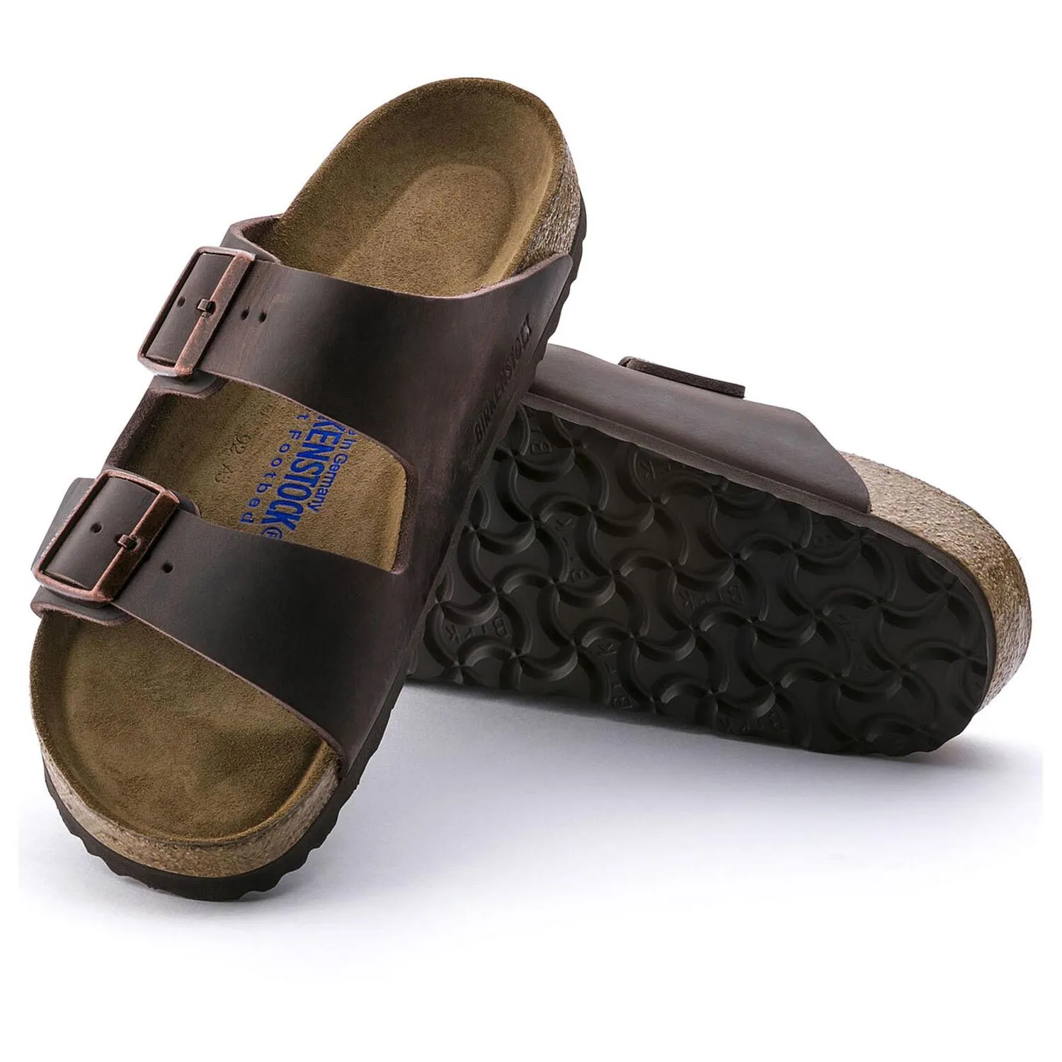Arizona | Soft Footbed | Oiled Leather | Habana Brown Comfortable Lifestyle Shoes