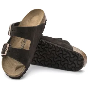 Street Style Slides Leisure Comfort Shoes Arizona | Suede | Mocha