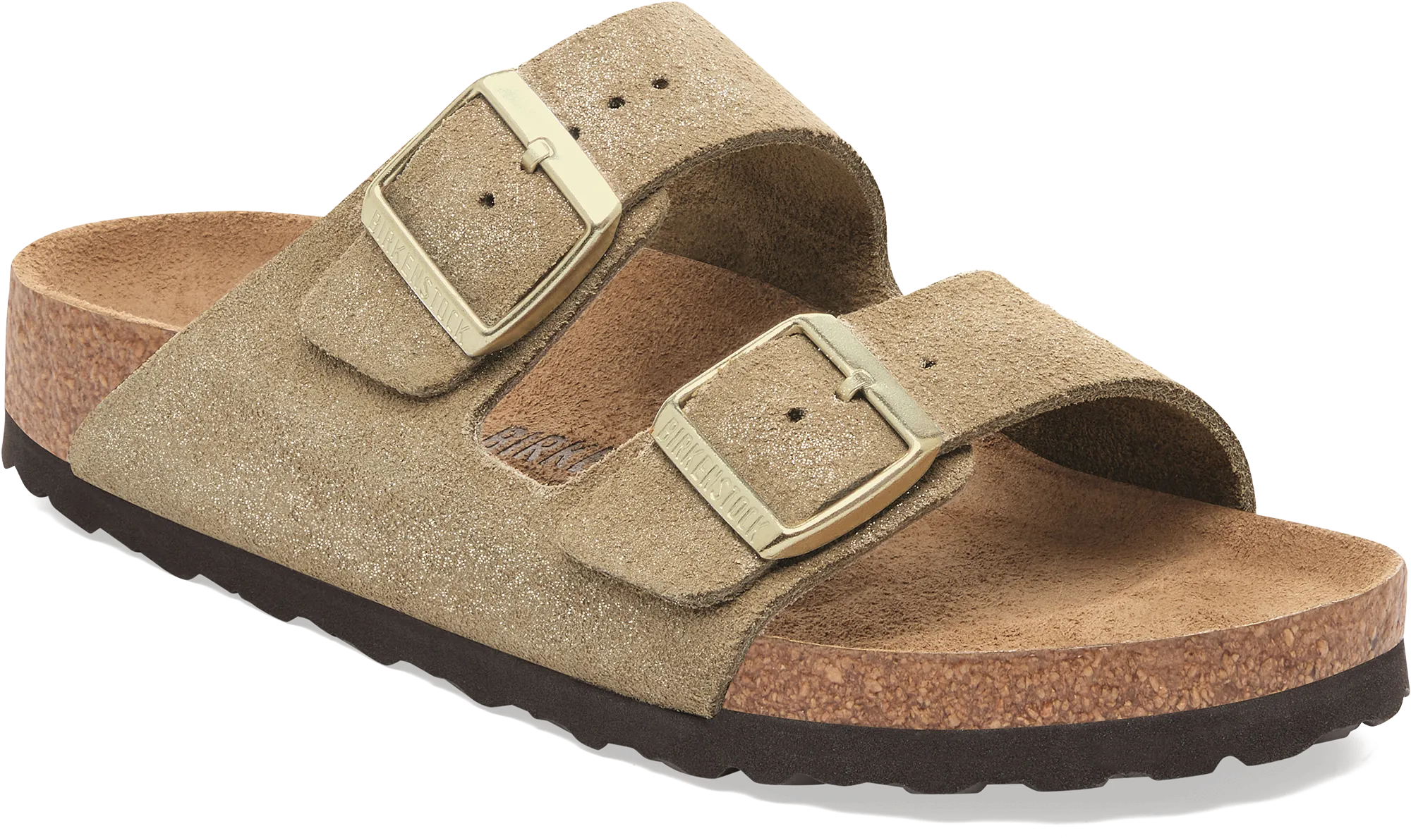 Fashion Fit Slides Arizona Suede Narrow