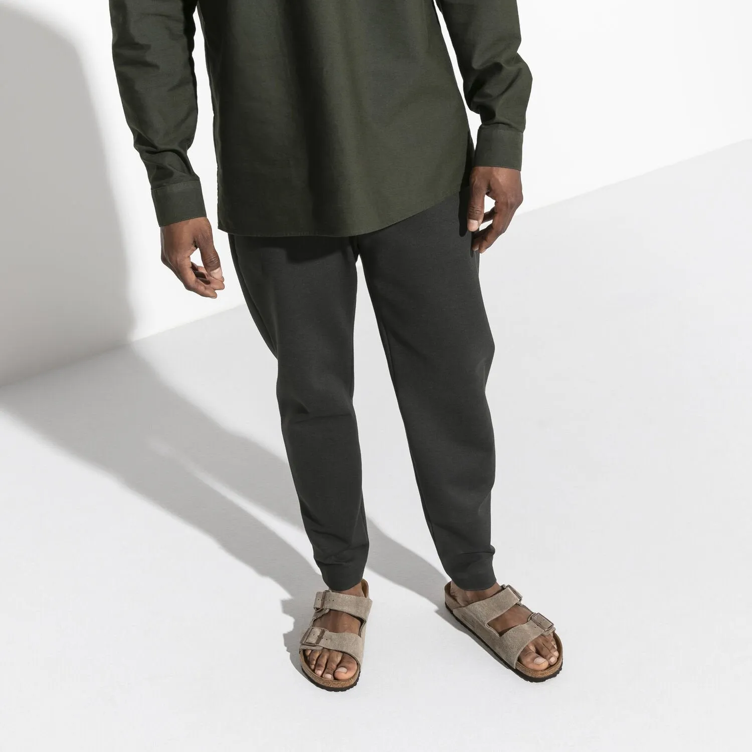 Resort Slides Arizona | Suede | Taupe