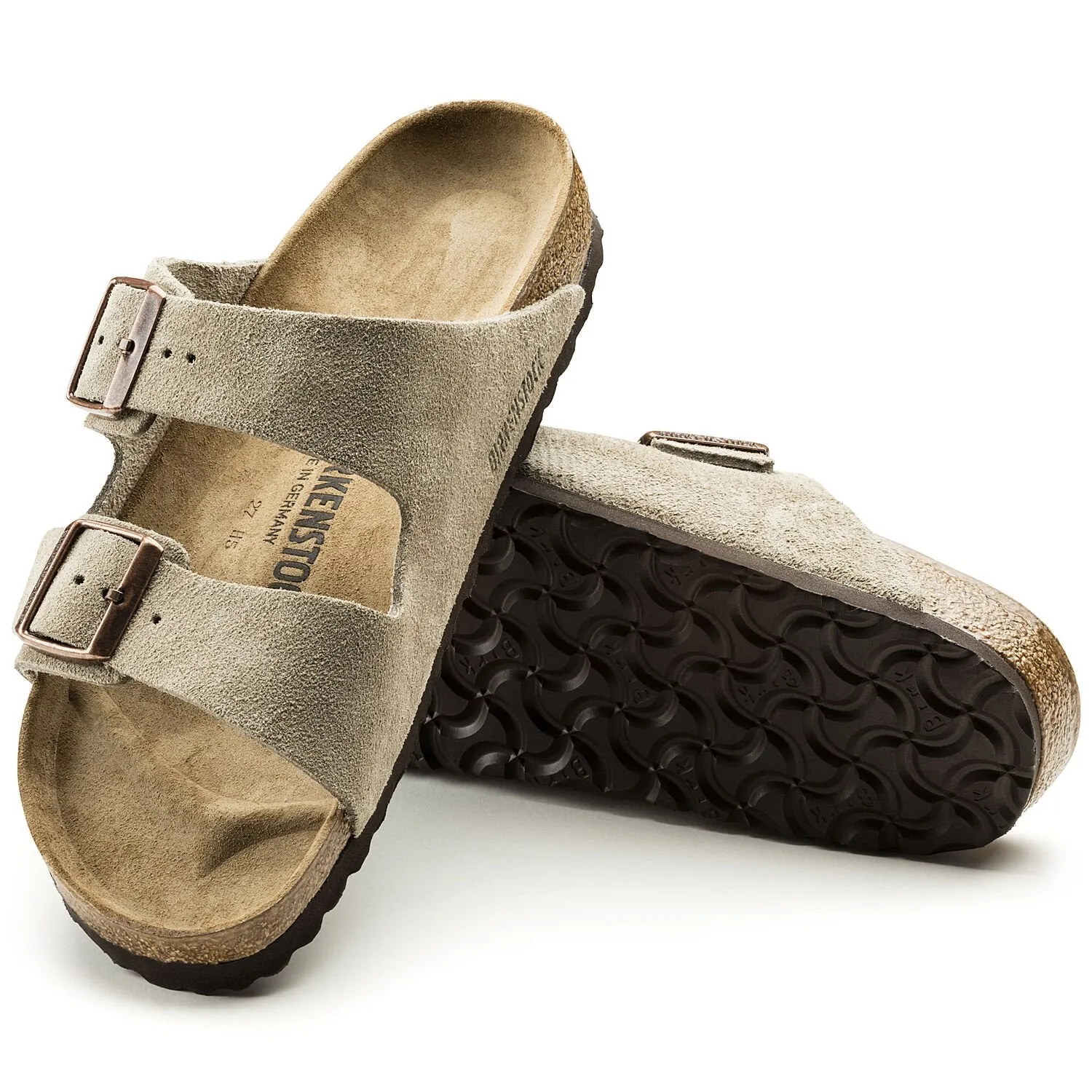 Arizona | Suede | Taupe Smart Casual Shoes