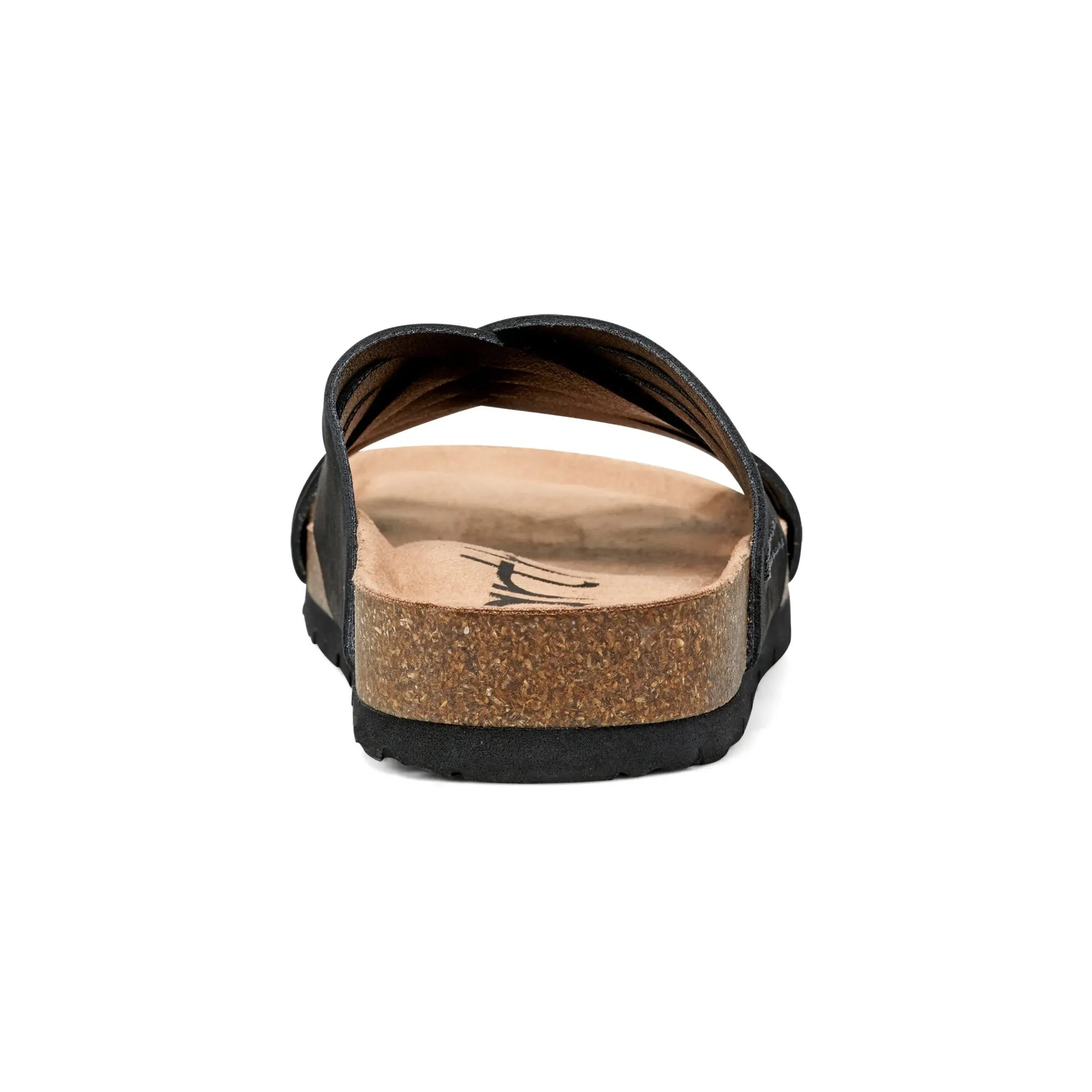 Atlas Square Toe Slip-on Strappy Casual Sandals synthetic leather