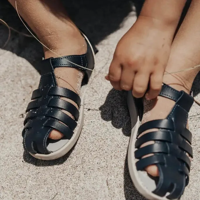 Audrey Fisherman Sandal - Navy Breathable Outdoor Wear