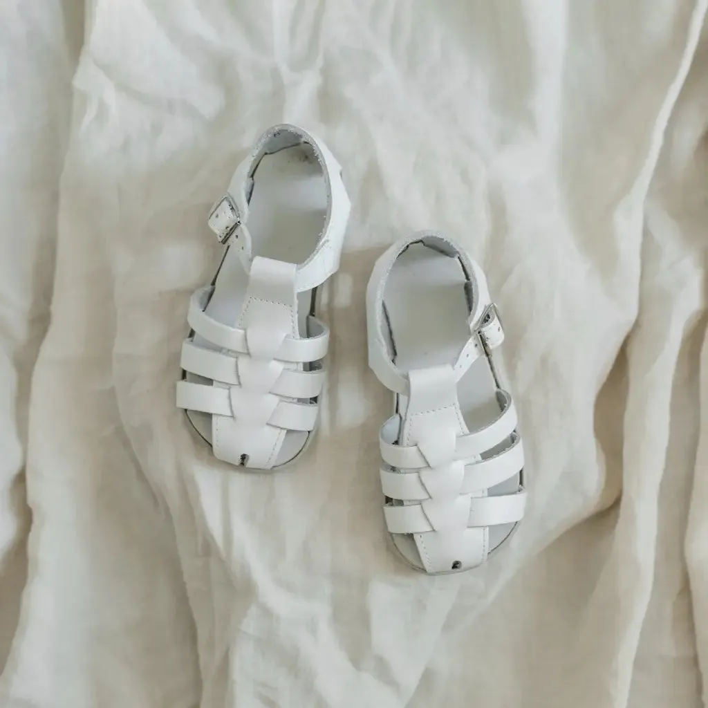 Indoor Wear All-day Summer Sandals Audrey Fisherman Sandal - White