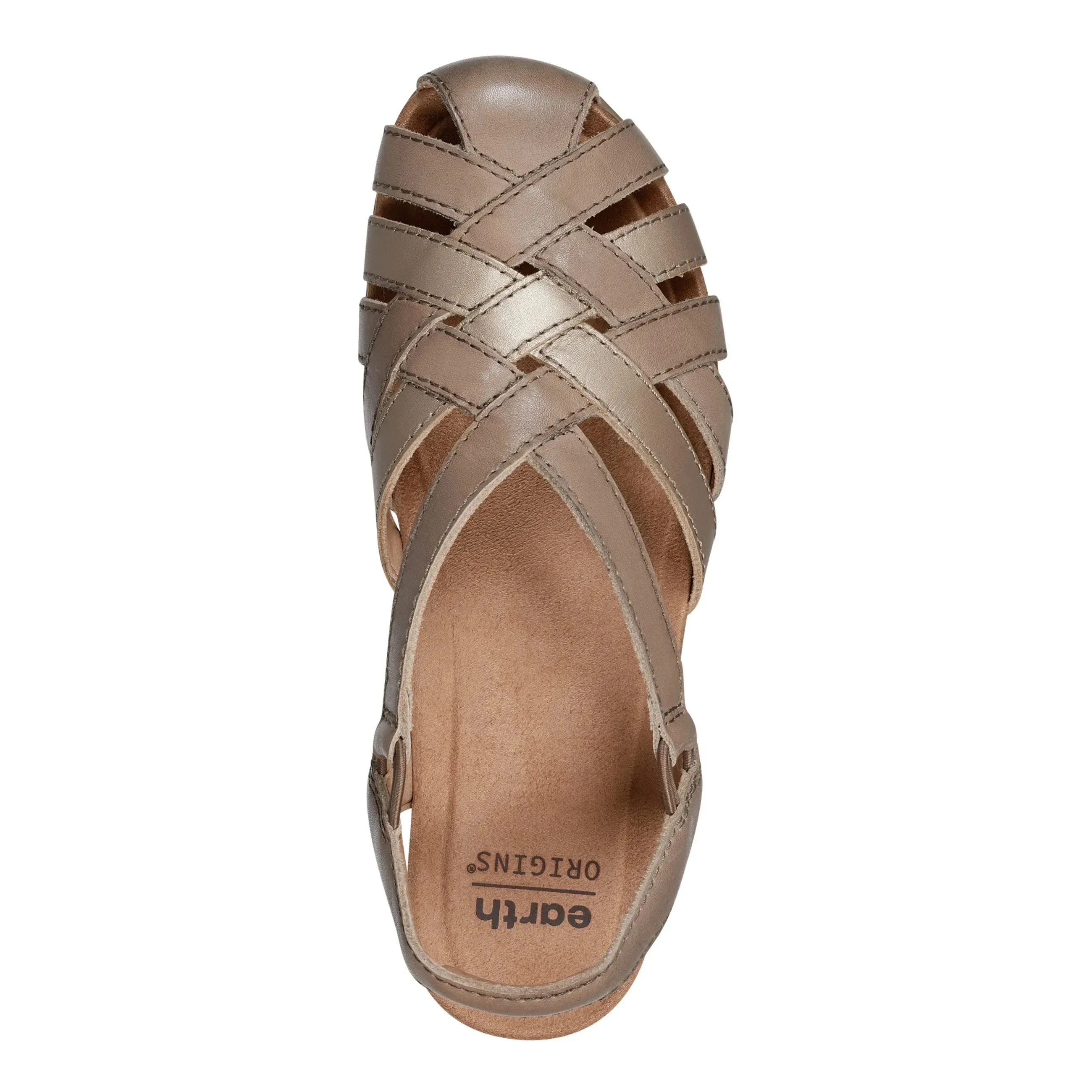 Flight Day Cloud Path Berri Woven Casual Round Toe Slip-on Sandals