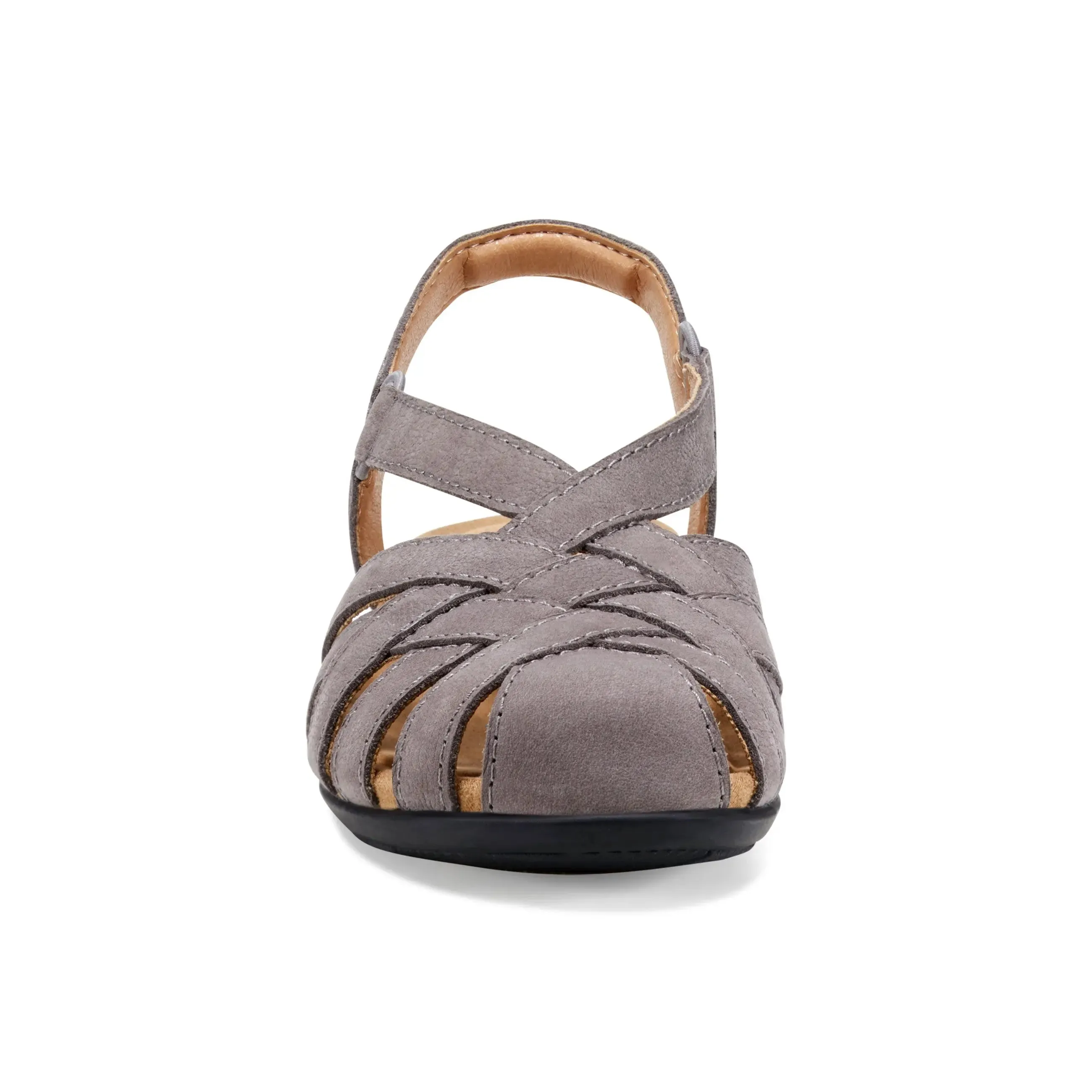 Berri Woven Casual Round Toe Slip-on Sandals simple design
