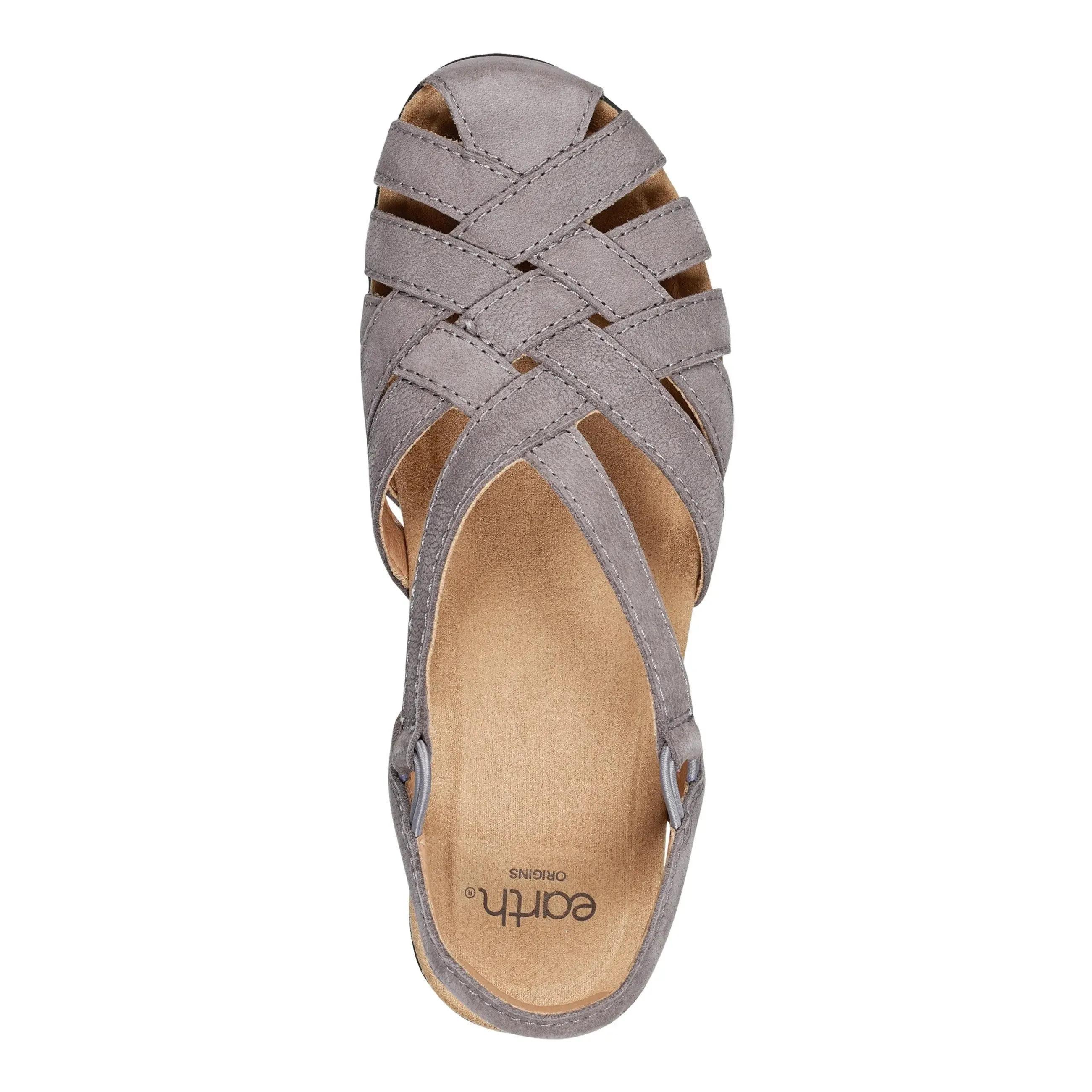 Berri Woven Casual Round Toe Slip-on Sandals Supportive Walk