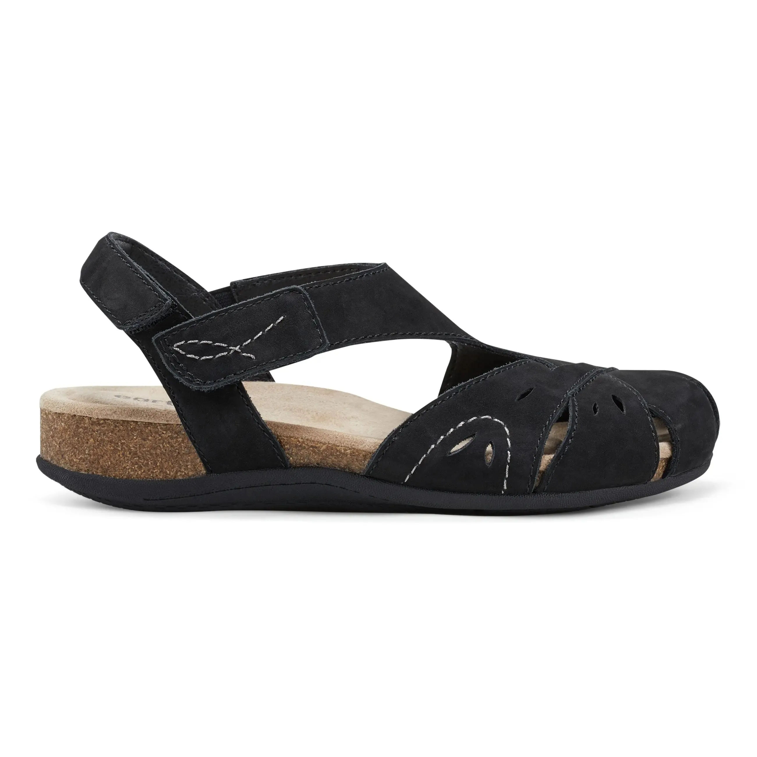 All Grip Wide Base Birdine Casual Round Toe Slip-on Sandals