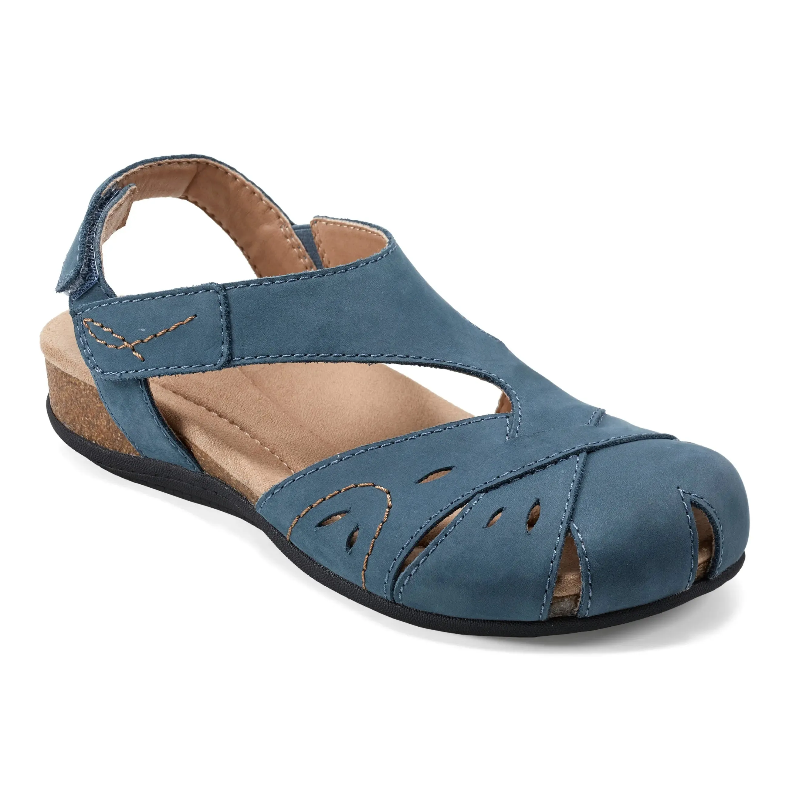 Even Step Birdine Casual Round Toe Slip-on Sandals