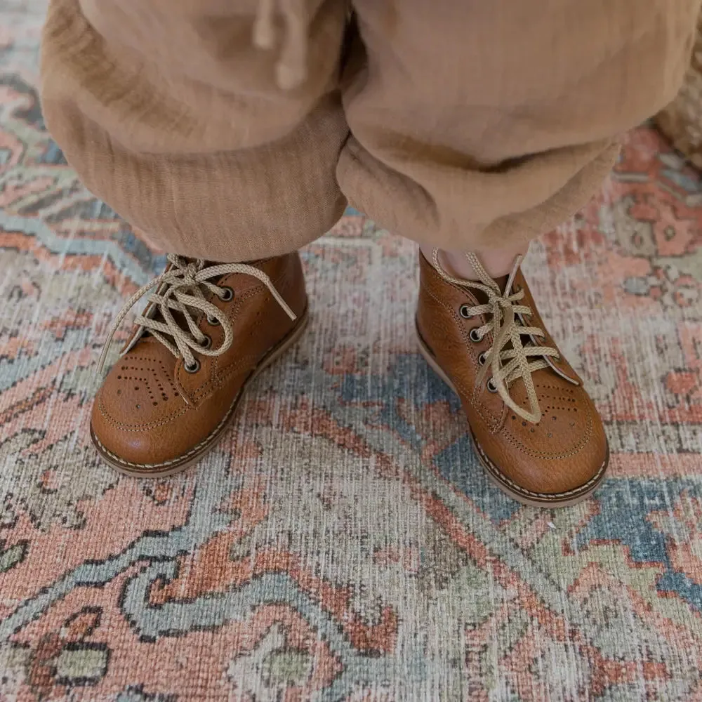 Flexible Frame Functional Minimalist Blair Boot - Cognac