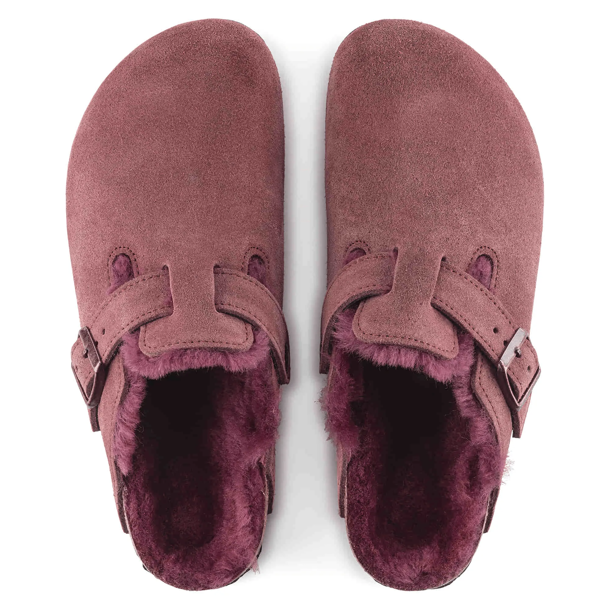 High Function Boots Boston Shearling | Suede | Maroon