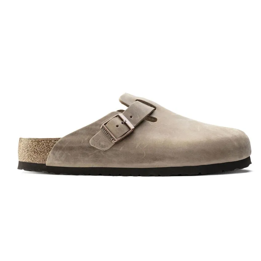 Neutral Tones Quick Wear Look Boston | Soft Footbed | Oiled Leather | Tobacco