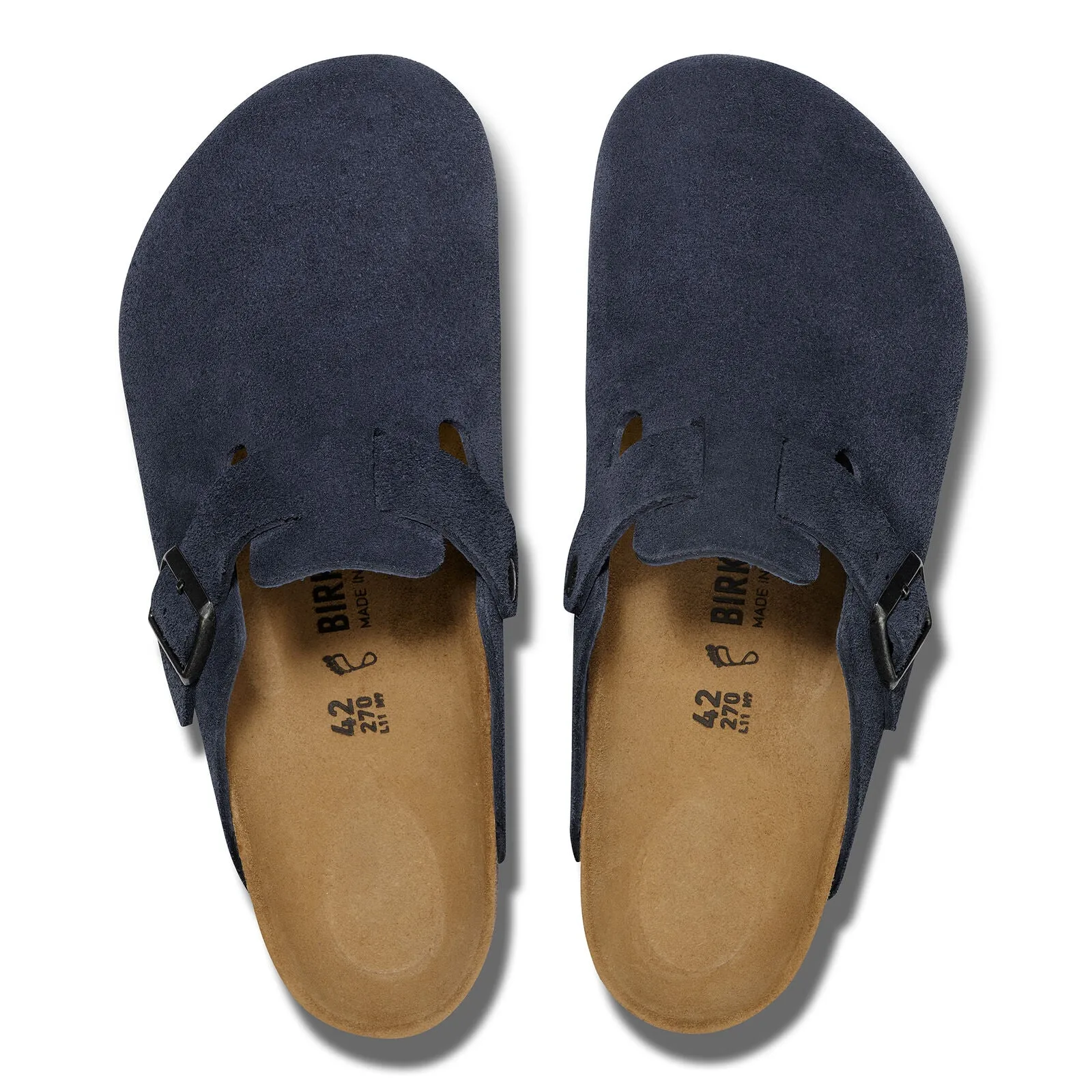 Boston | Suede | Navy Cold Weather Boots