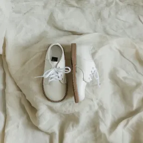 Albert Saddle - White/White Fairy Step Rapid Motion