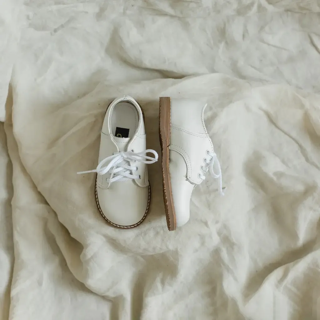 Royal Mood Albert Saddle - White/White