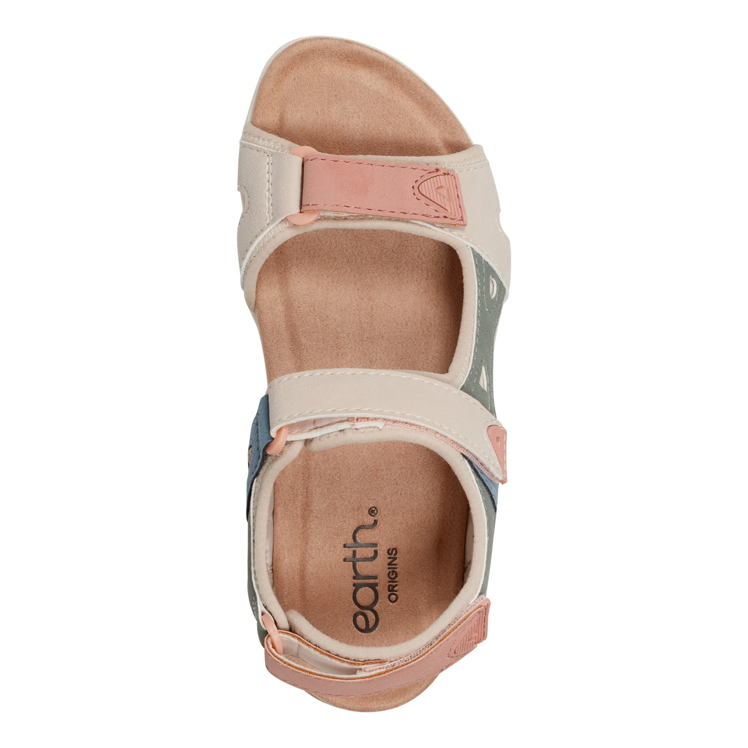 Skylar Round Toe Lightweight Casual Flat Sandals Light Design