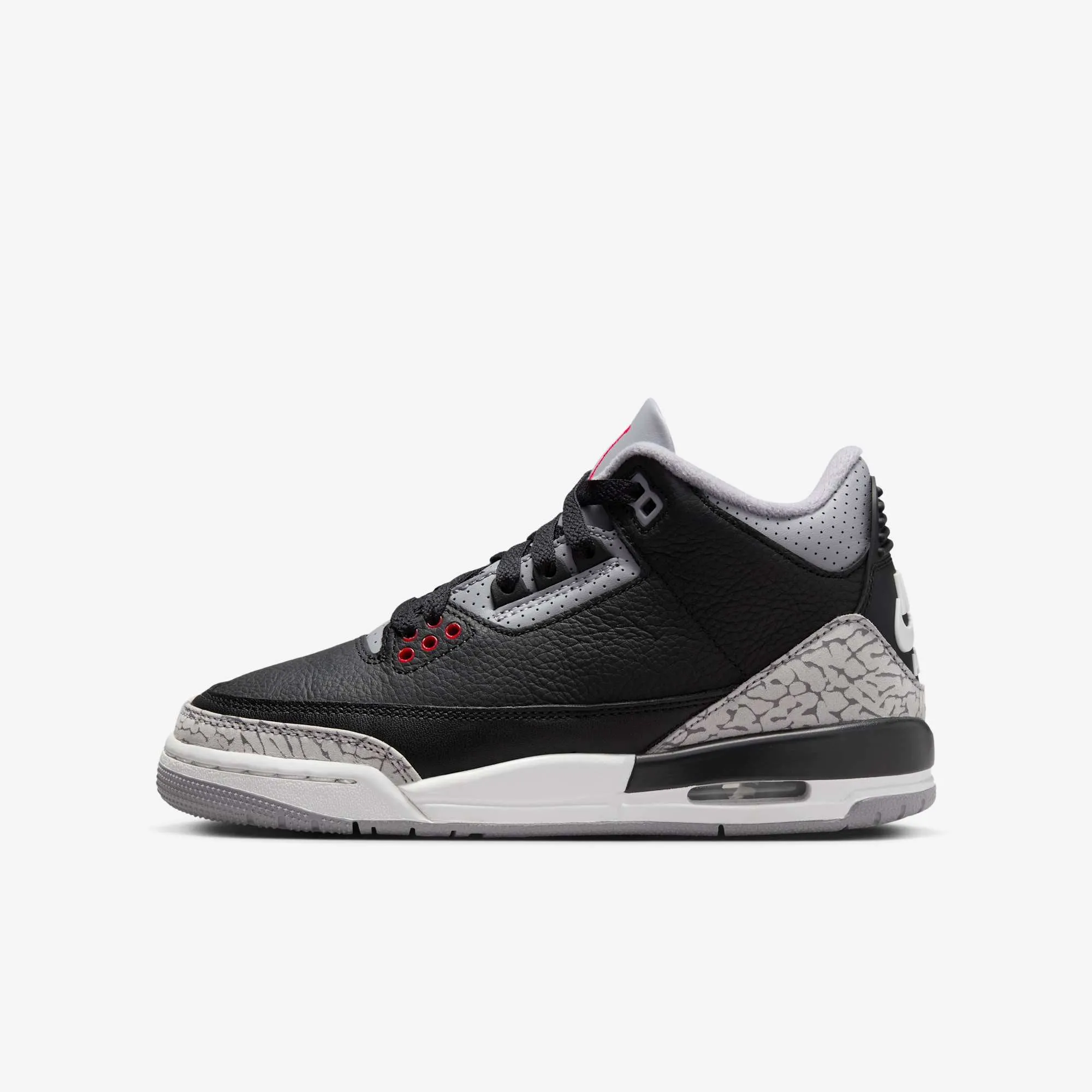 (GS) Air Jordan 3 Retro 'Black Cement' (2024) DM0967-010 Outdoor Use All-weather breathability