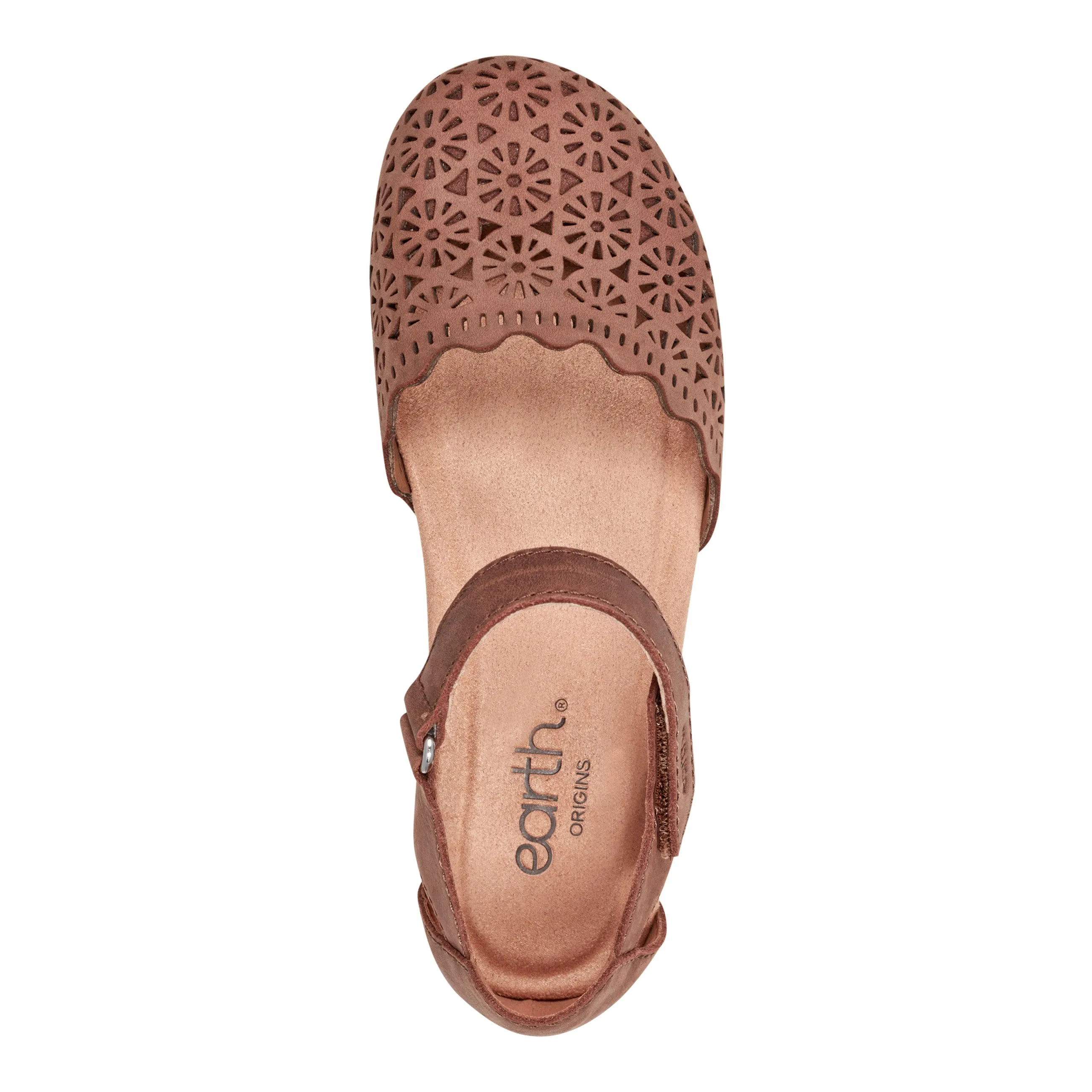 Bronnie Casual Slip-On Perforated Sandals Casual Footwear Fit