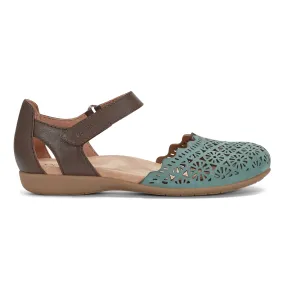 Trendy Style Sunset Stroll Bronnie Casual Slip-On Perforated Sandals