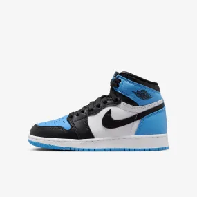 Reinforced Achilles Notch Structured Form (GS) Air Jordan 1 Retro High OG 'UNC / University Blue Toe' (2023) FD1437-400