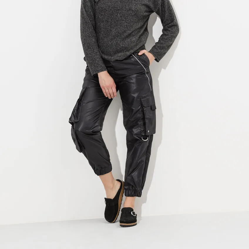 Buckley Ring Buckle | Suede | Black Platform Sole