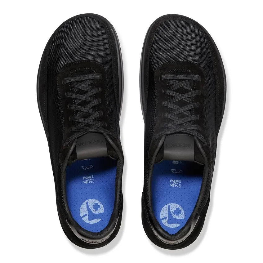 Versatile use Season Wear Honnef City | Suede/Textile | Black/Black