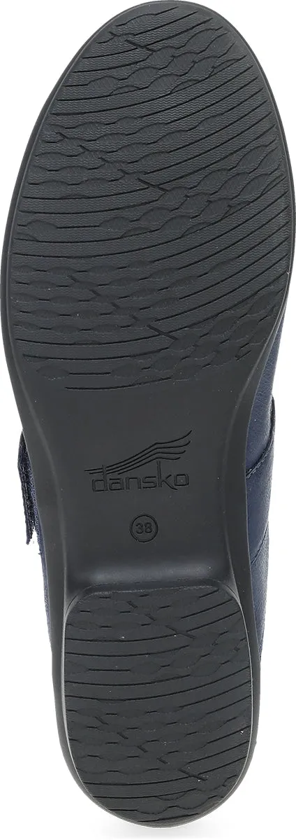 Collette Navy Burnished Nubuck Off Duty Feel Fresh