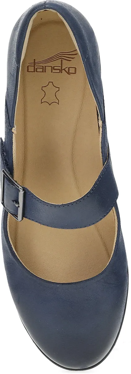 Collette Navy Burnished Nubuck Quick Outing