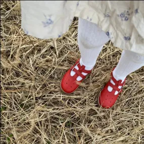 Pair Quick Claire T-Strap - Red