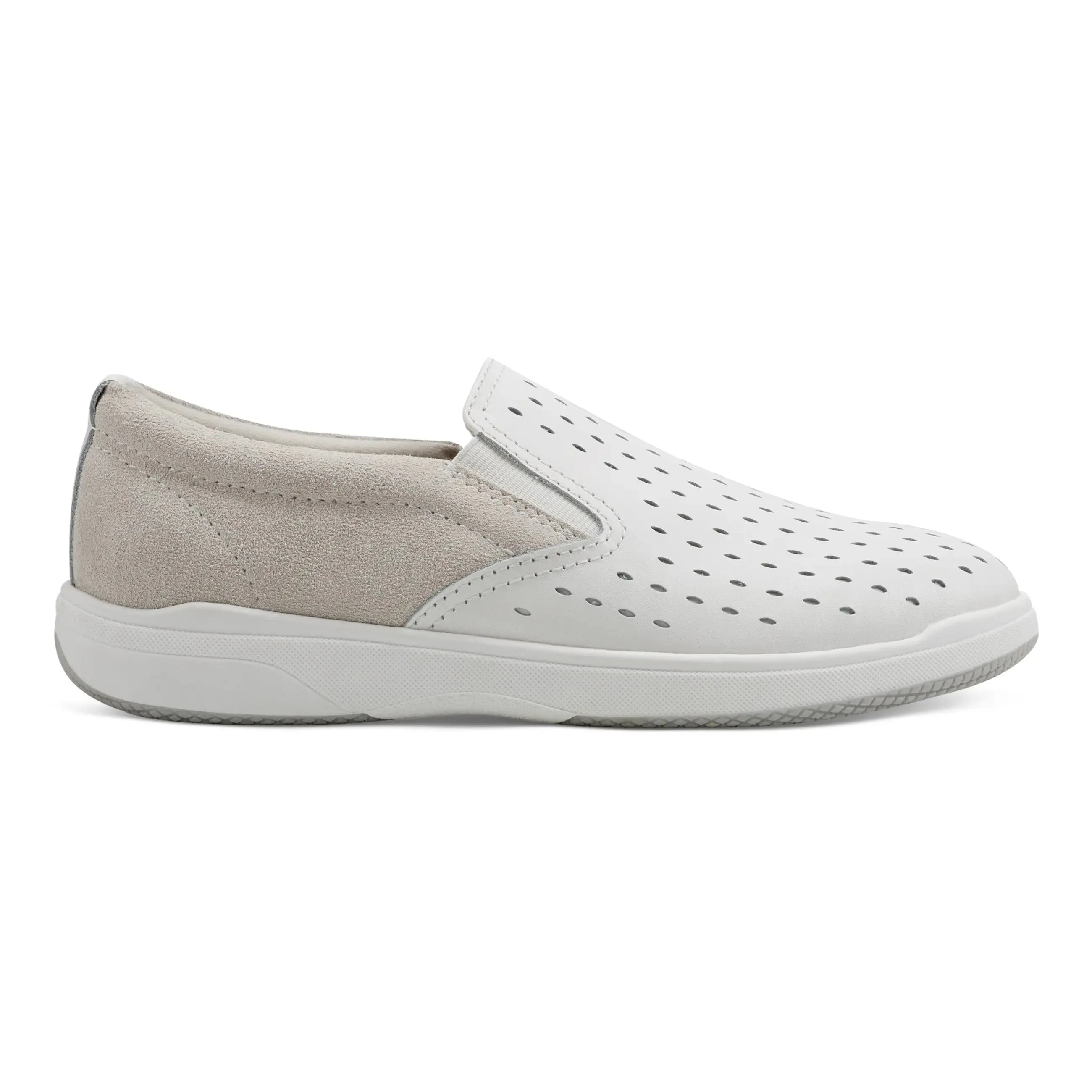 Art Tour Nel Laser Cut Round Toe Casual Slip-on Sneakers