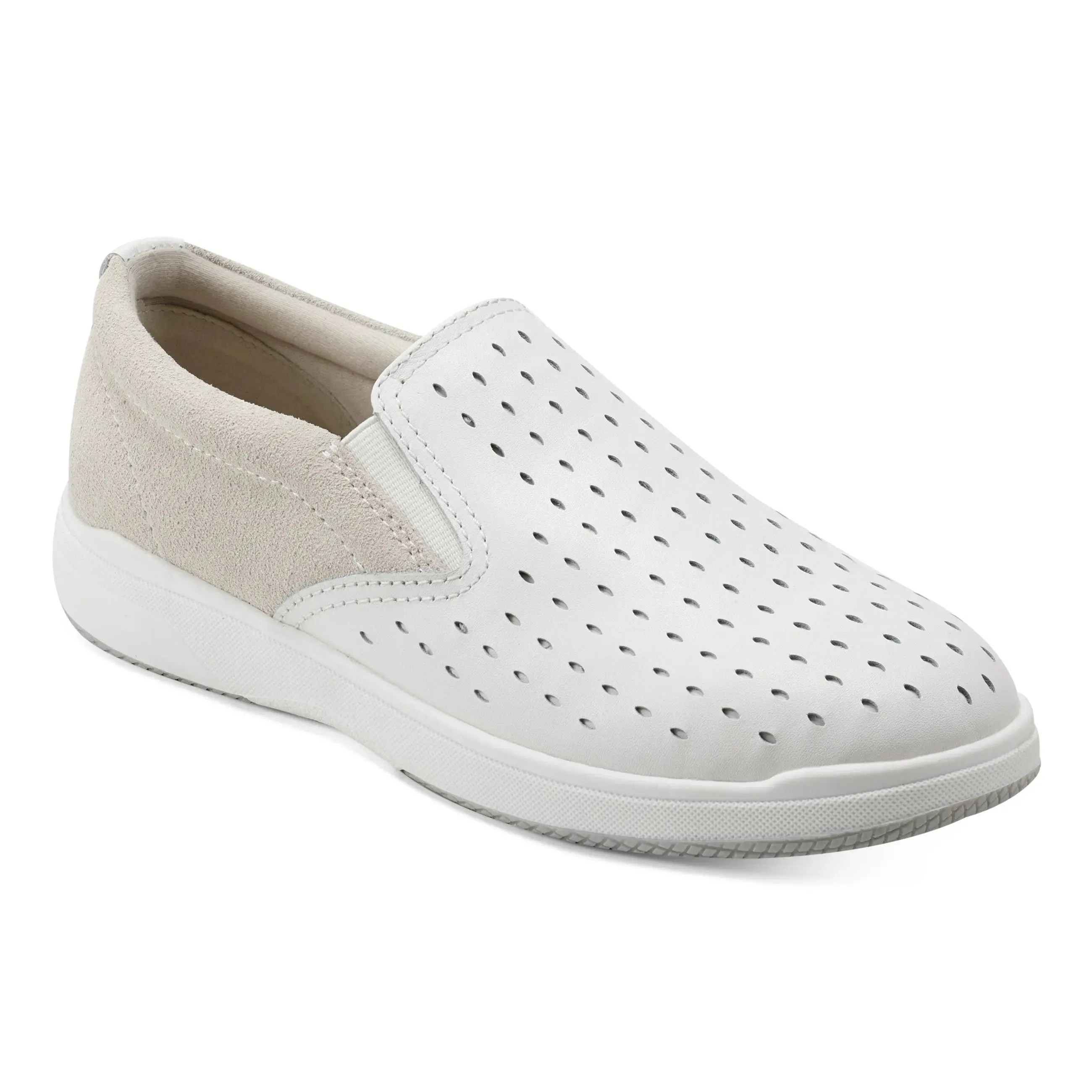 Festival Mood Street Smart Nel Laser Cut Round Toe Casual Slip-on Sneakers
