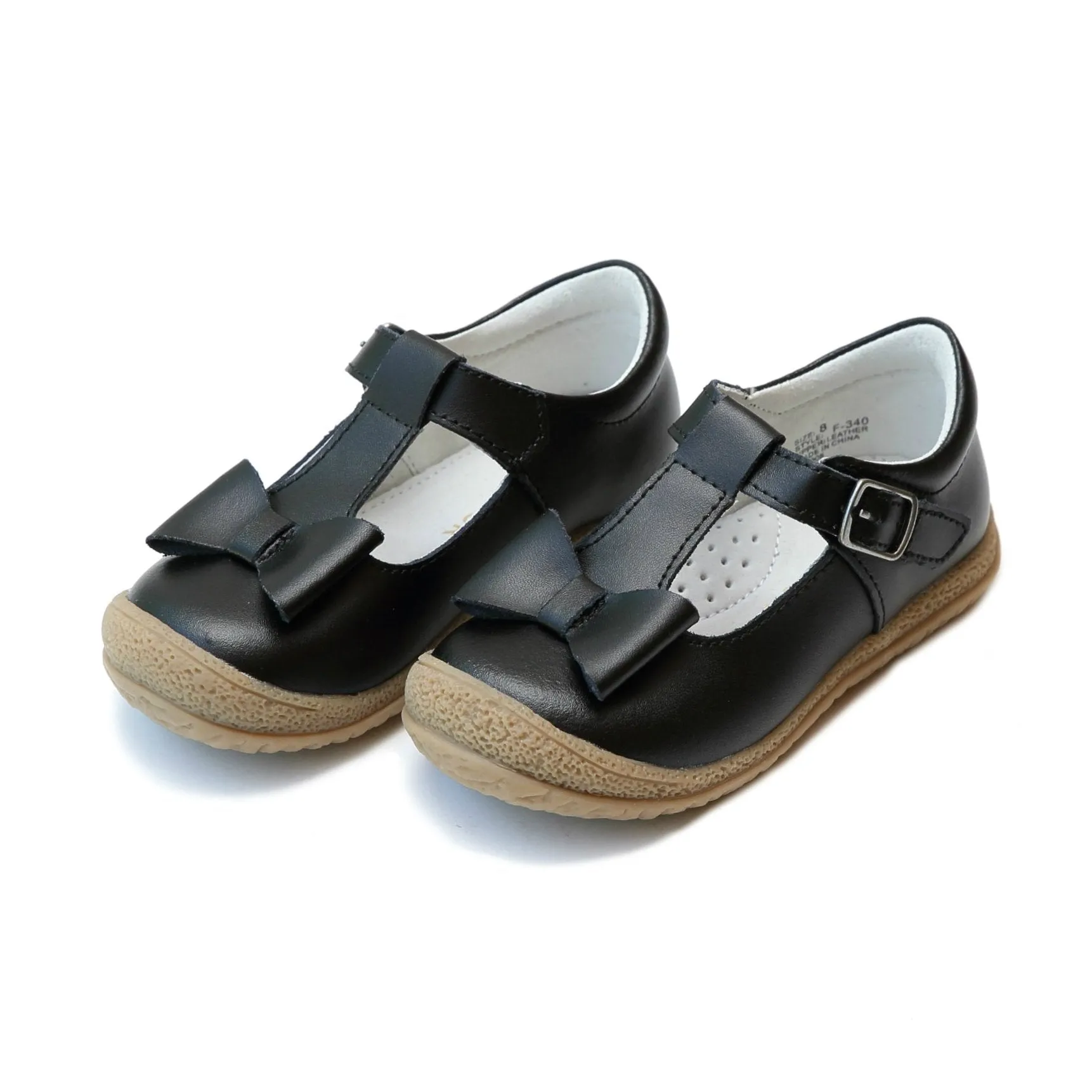 Emma Bow T-Strap Mary Jane (Toddler/Little Kid) Beach - friendly kids' shoes