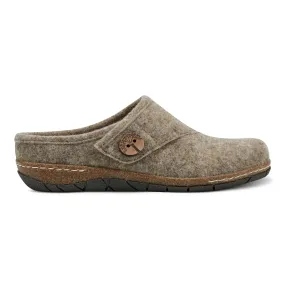 Ezra Round Toe Casual Slip-on Flat Clogs Light Walk Side Gusset