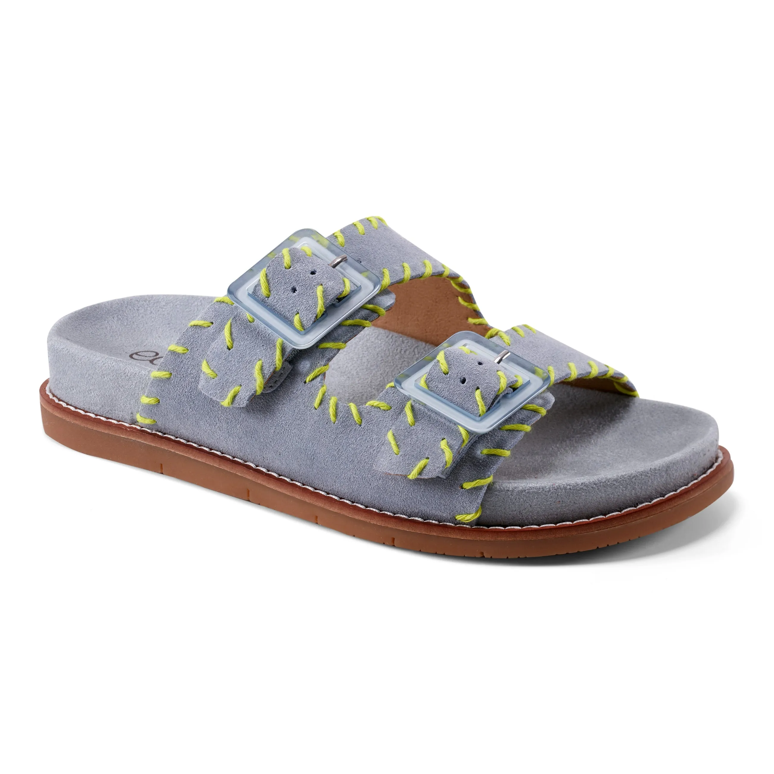 Fausto Round Toe Casual Flat Strappy Sandals Anti Fatigue