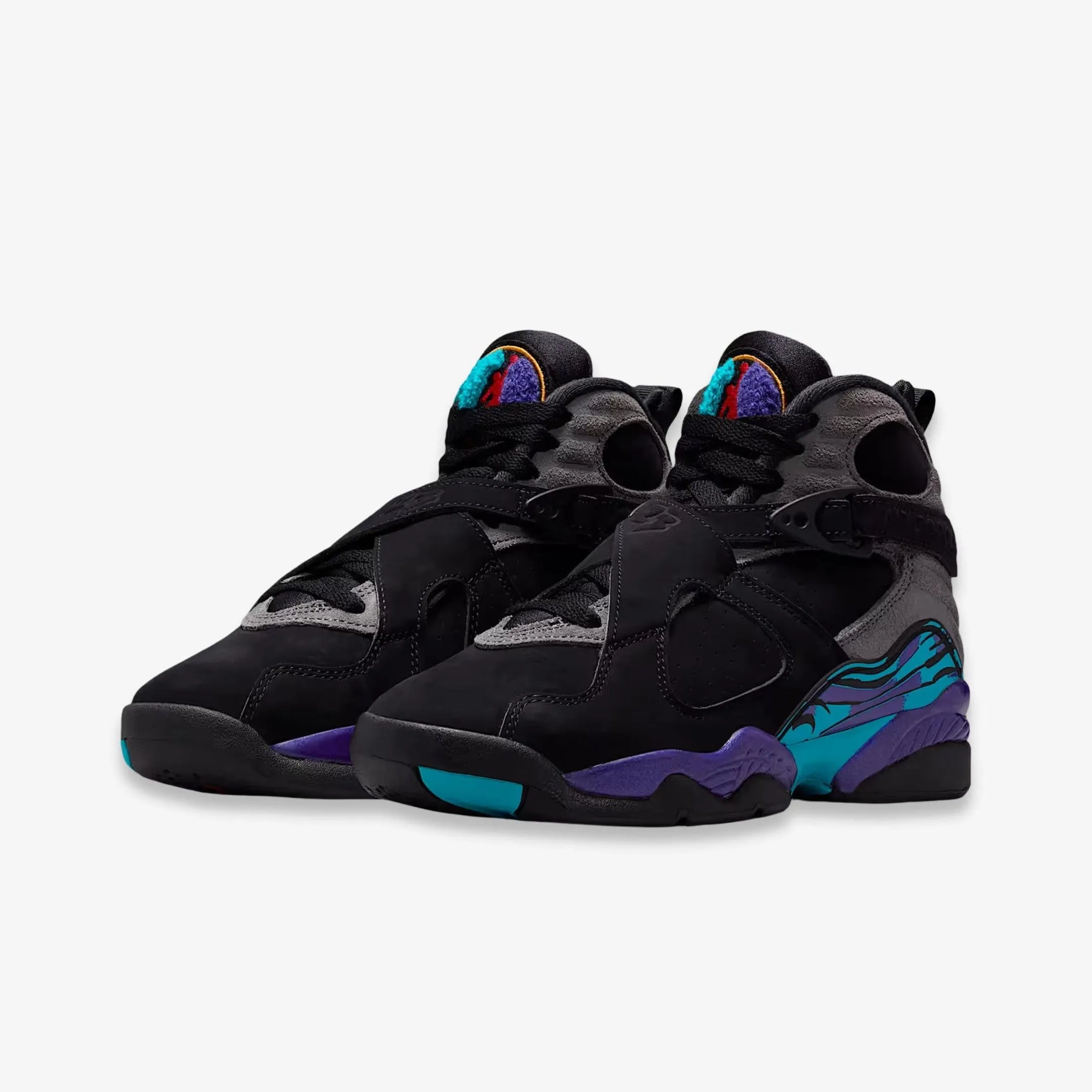 Full Motion (GS) Air Jordan 8 Retro 'Aqua' (2025) 305368-006 Eco Conscious Manufacturing