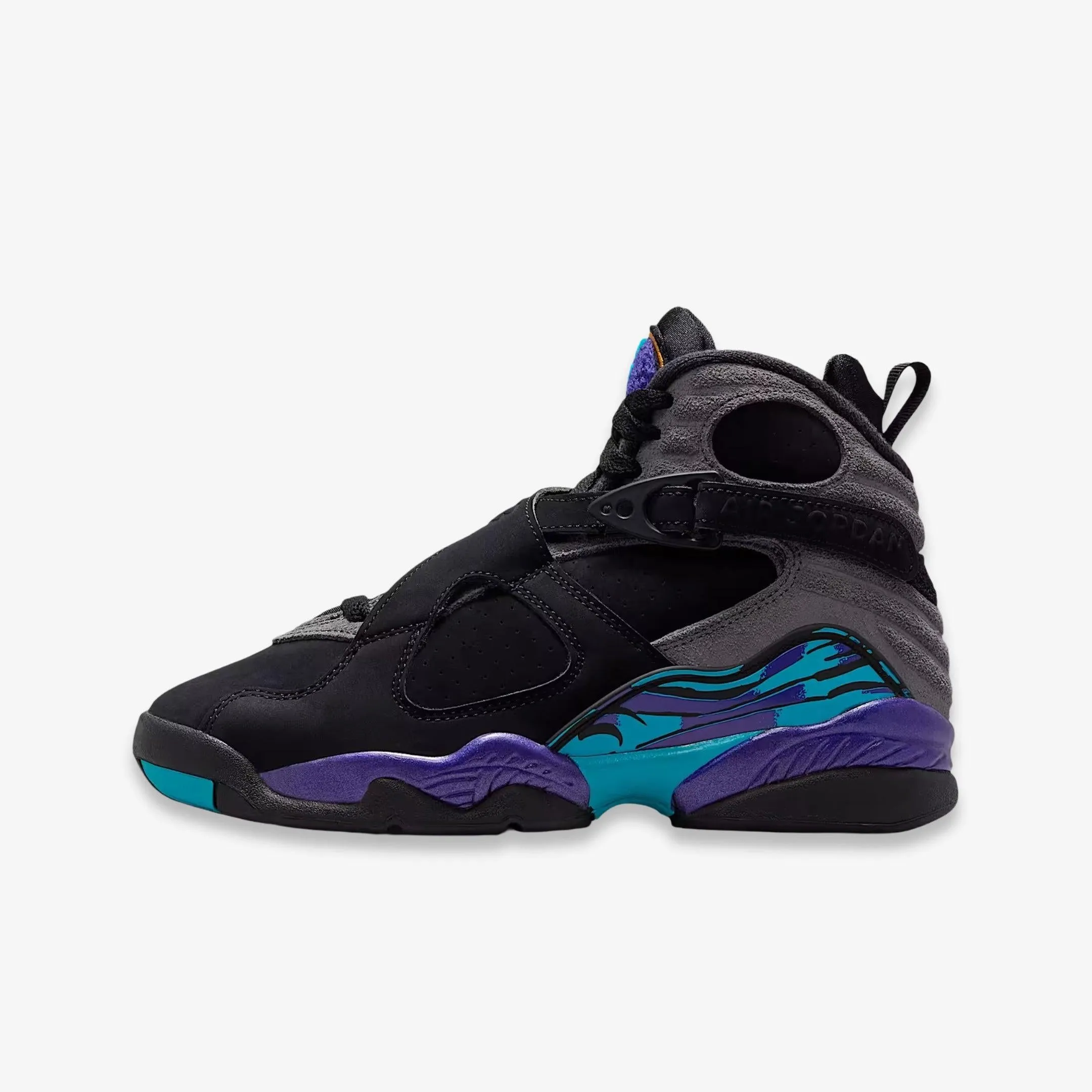 (GS) Air Jordan 8 Retro 'Aqua' (2025) 305368-006 Eco Conscious Manufacturing Multi Directional Flex