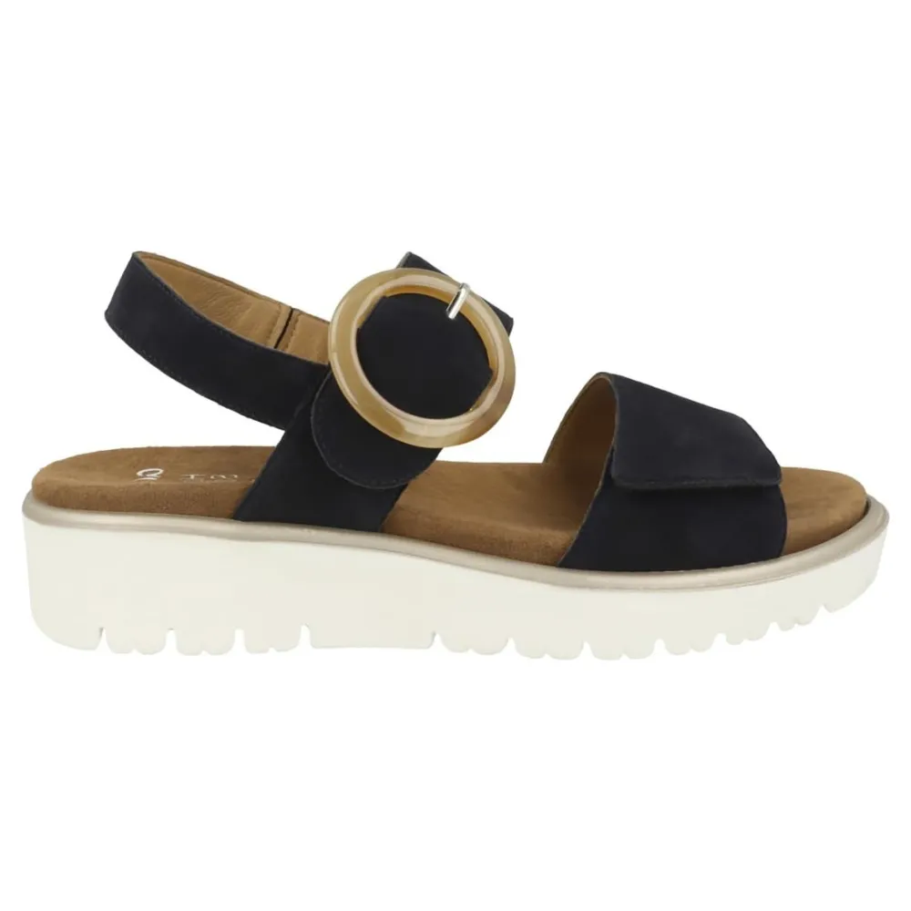 Bridgeport Adjustable Wedge Sandal Sandal Buckles Slim Profile