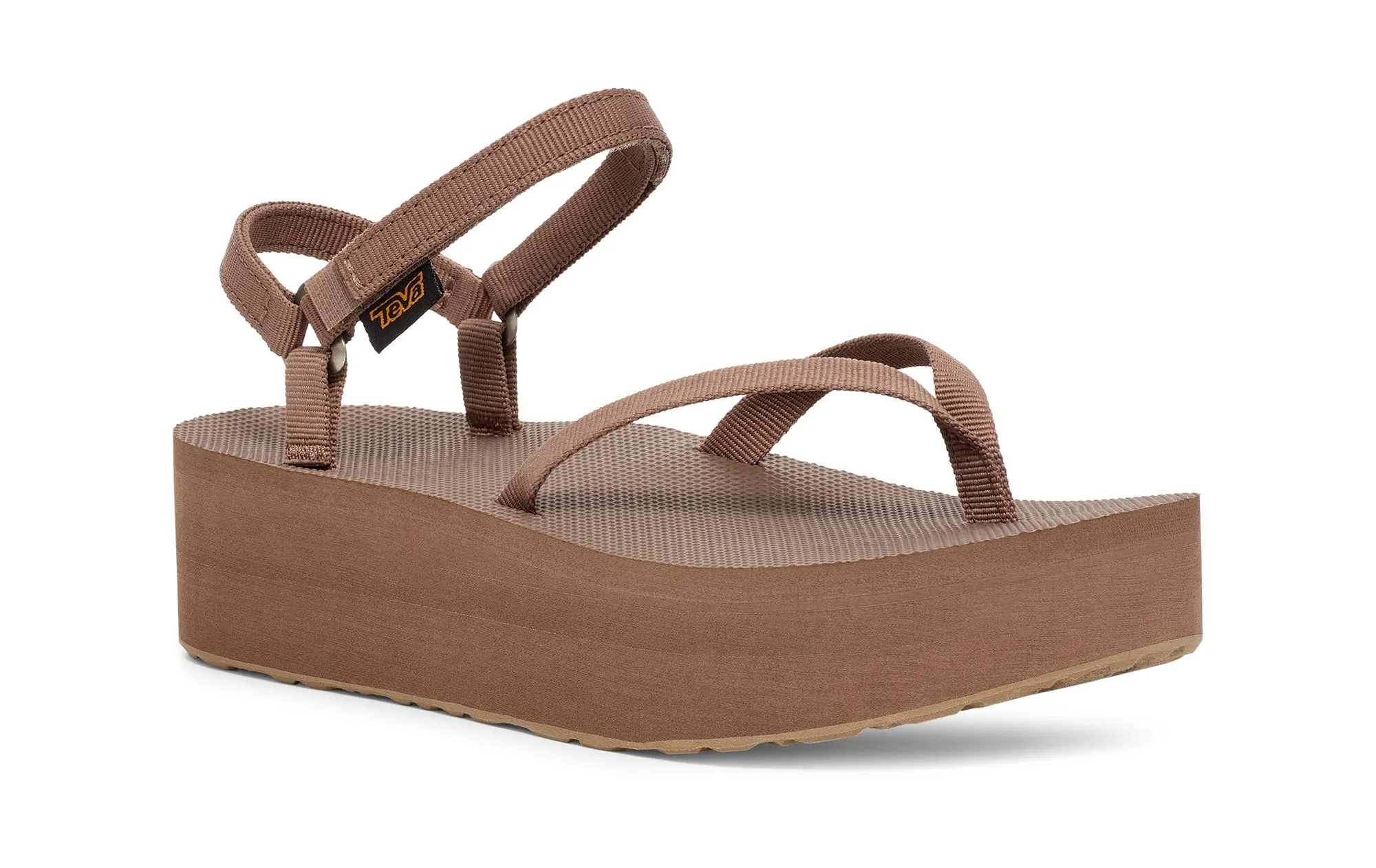 Women's Flatform Sandal Slim Springy sole