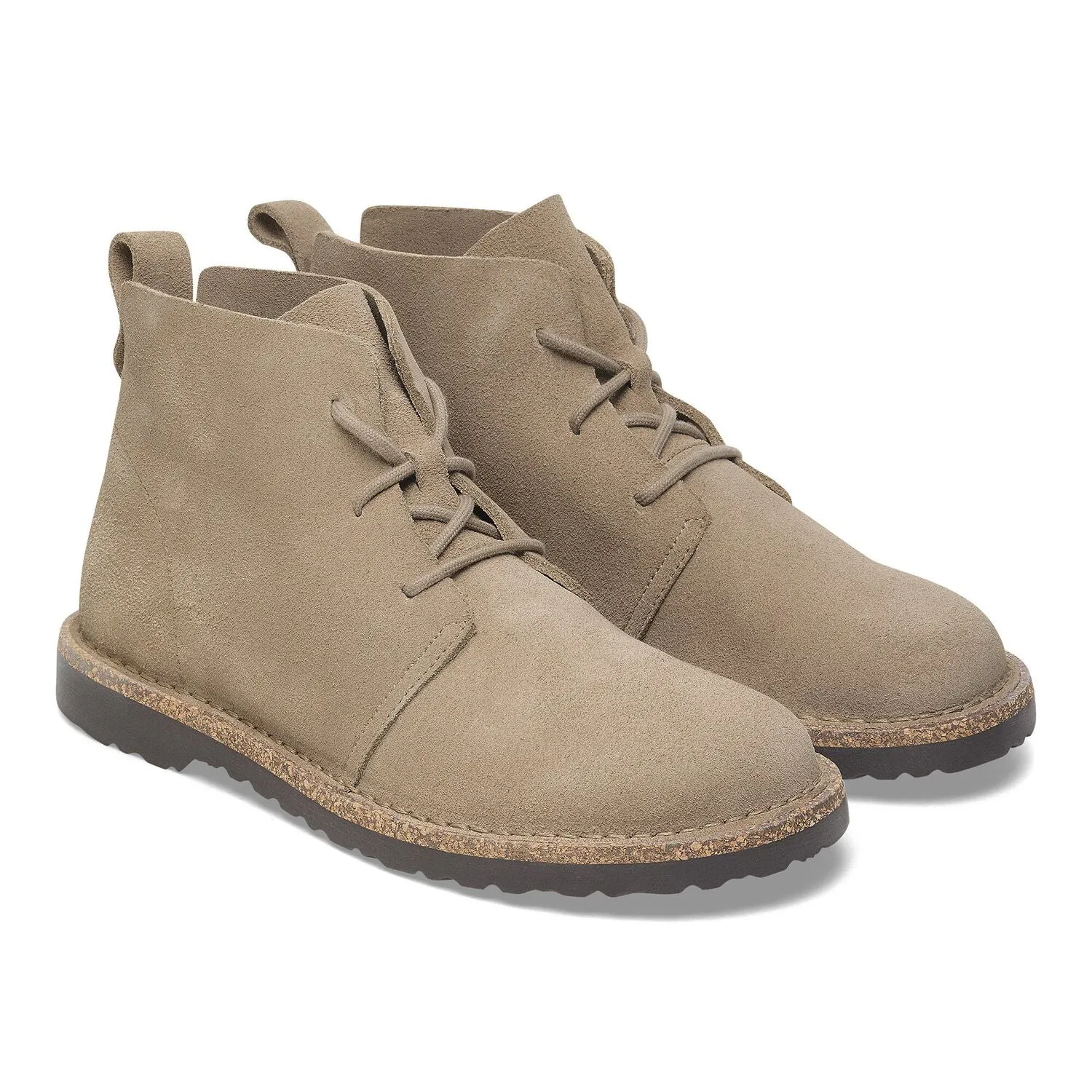 Comfort Fit Uppsala Mid | Men | Suede | Taupe