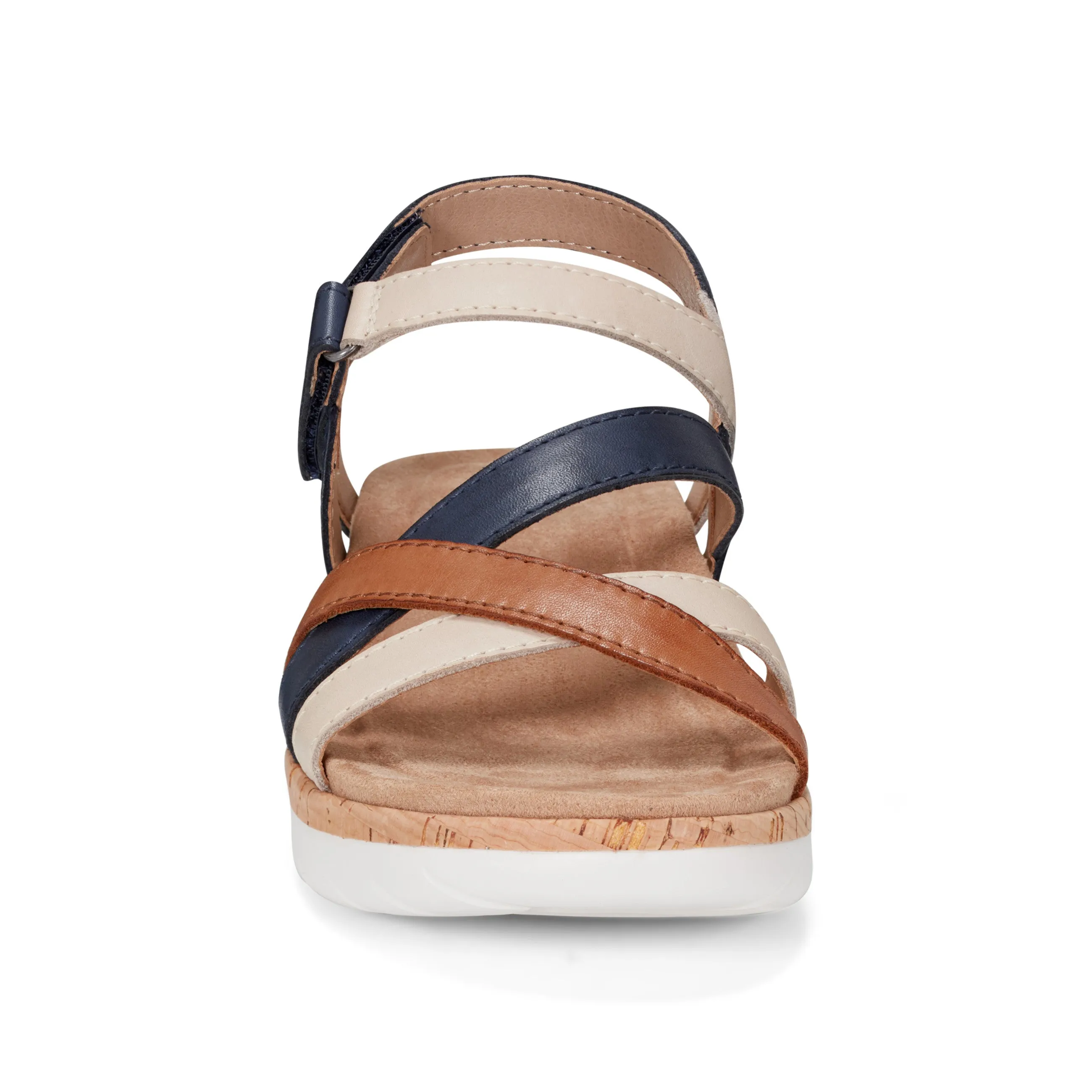 Rosie Open Toe Strappy Flat Casual Sandals Sleek Vacation Sandals